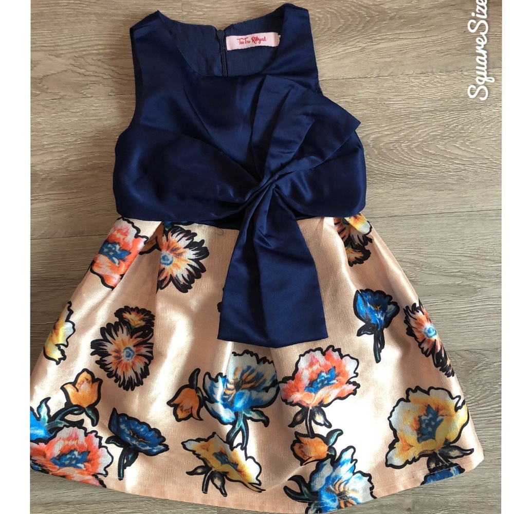 Tutu Royal floral party dress